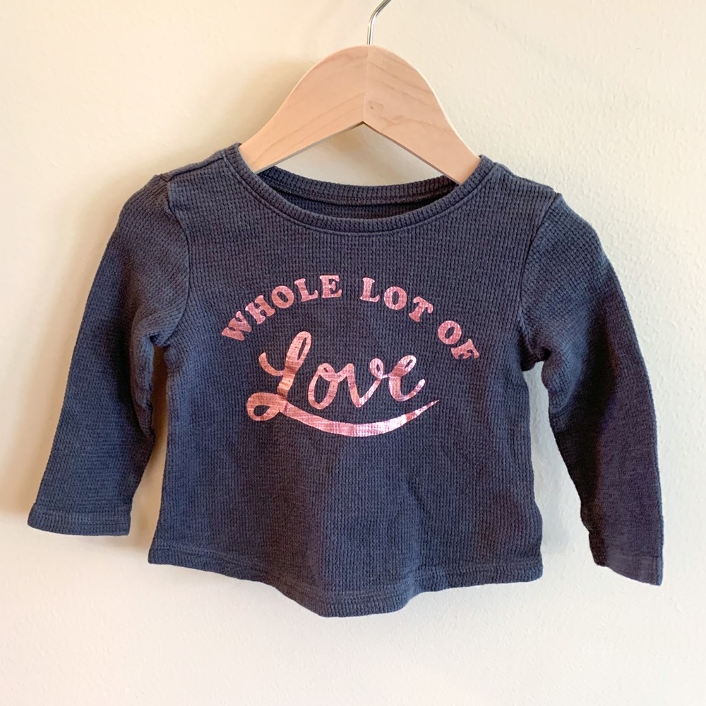 Old Navy | Baby Girl Ling Sleeve Shirt 18-24 M